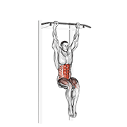 Hanging pike demonstration