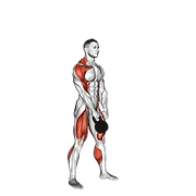 Kettlebell one arm snatch demonstration