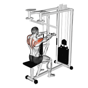 Lever seated reverse fly demonstration