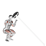 Lever shoulder press demonstration