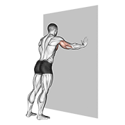 Push-up (wall) v. 2 demonstration