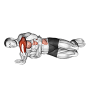Side push-up demonstration