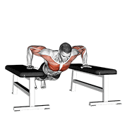 Drop push up demonstration
