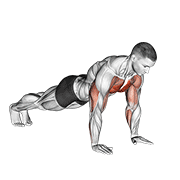 Plyo push up demonstration