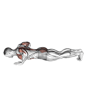 Upward facing dog demonstration