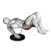 Band hip lift demonstration