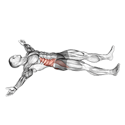 Iron cross stretch demonstration