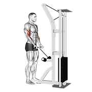 Cable drag curl demonstration