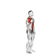 Posterior step to overhead reach demonstration