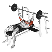 Barbell pin presses demonstration