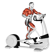 Walk elliptical cross trainer demonstration