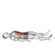 Half sit-up demonstration