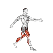 Scissor jumps demonstration