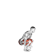 Semi squat jump demonstration