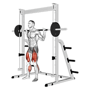 Smith full squat demonstration