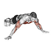 Archer push up demonstration