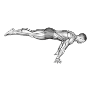 Full planche demonstration