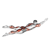 Swimmer kicks v. 2 demonstration